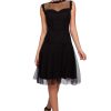 Black Cocktail Dress in Formal Dresses, Cocktail Dresses with Spandex and Polyester