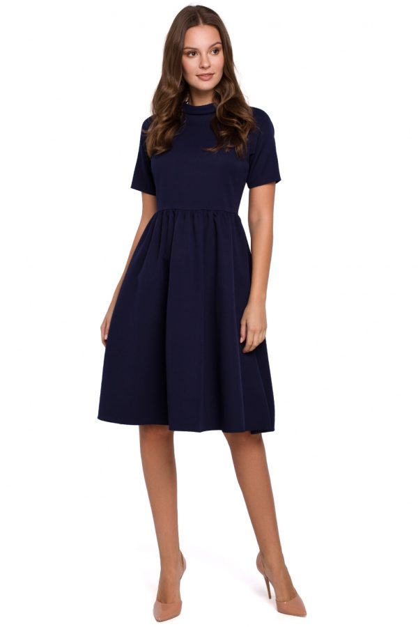 navy blue Daydress model 138696 Makover