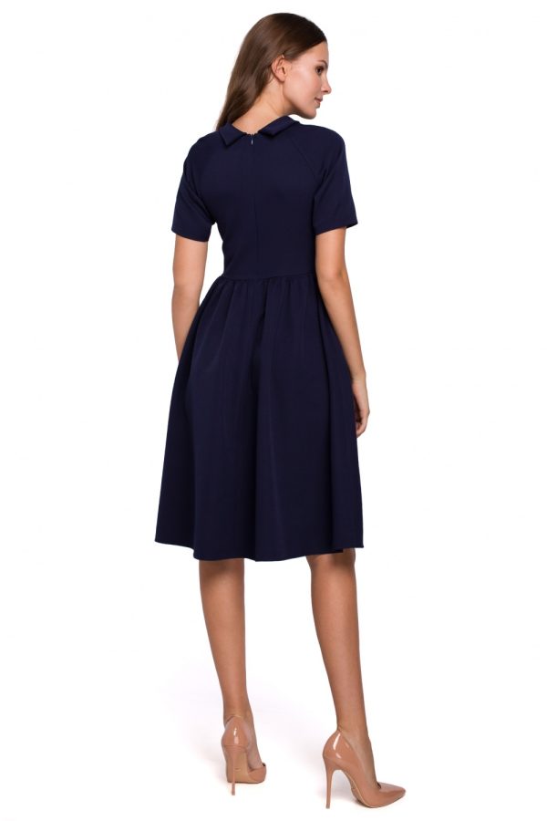 navy blue Daydress model 138696 Makover