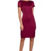 Red Cocktail Dress in Formal Dresses, Cocktail Dresses with Spandex and Polyester