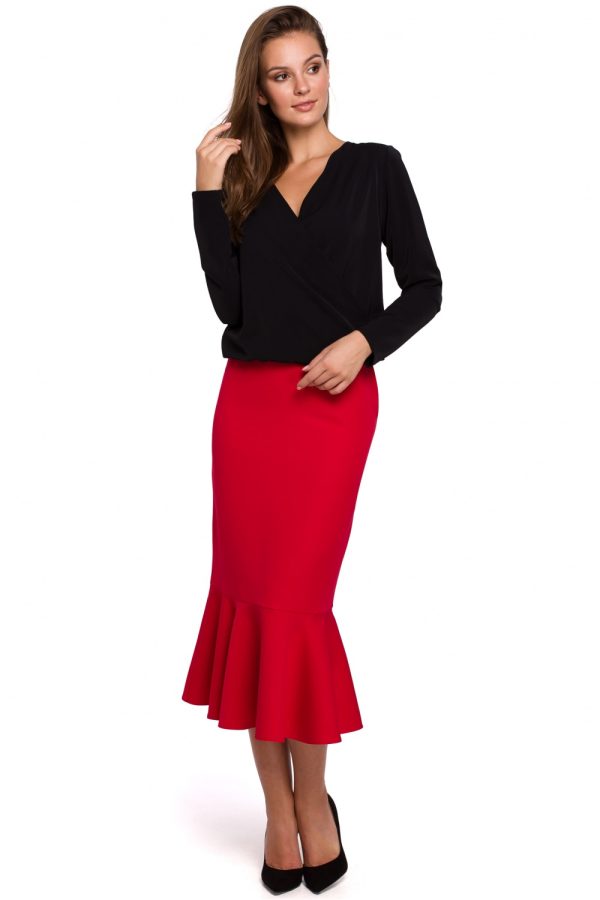 black Blouse model 138763 Makover
