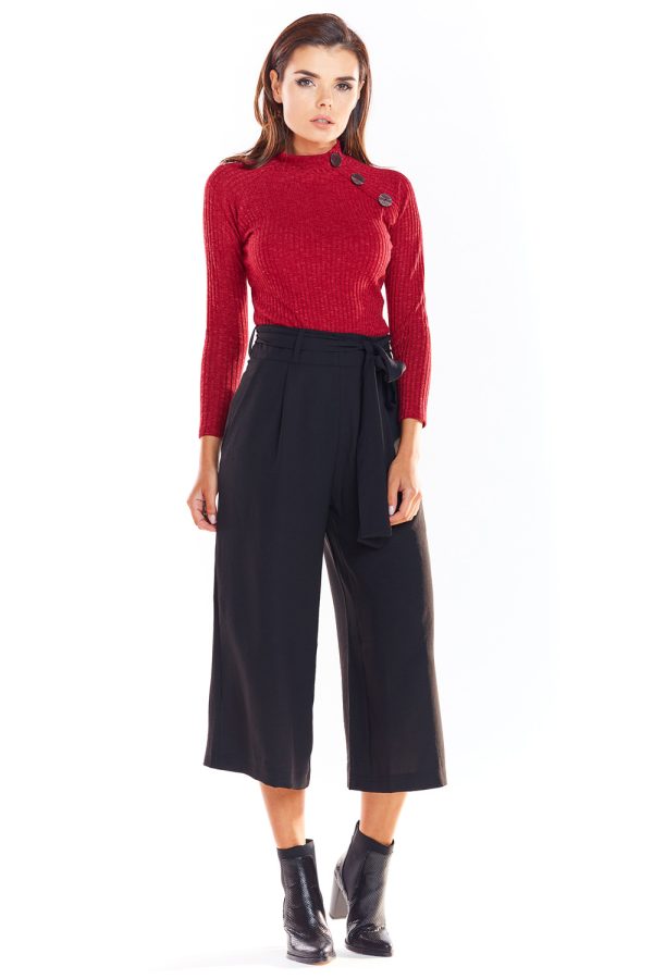 Red Jumper in Sweaters, Pullovers, Jumpers, Turtlenecks, Boleros, Shrugs with Polyester, Spandex and Viscose