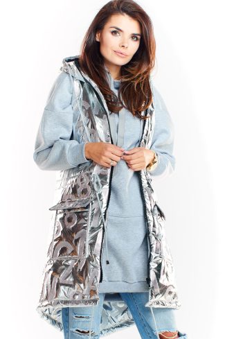865441 Grey Gilet in Women`s Coats, Jackets with