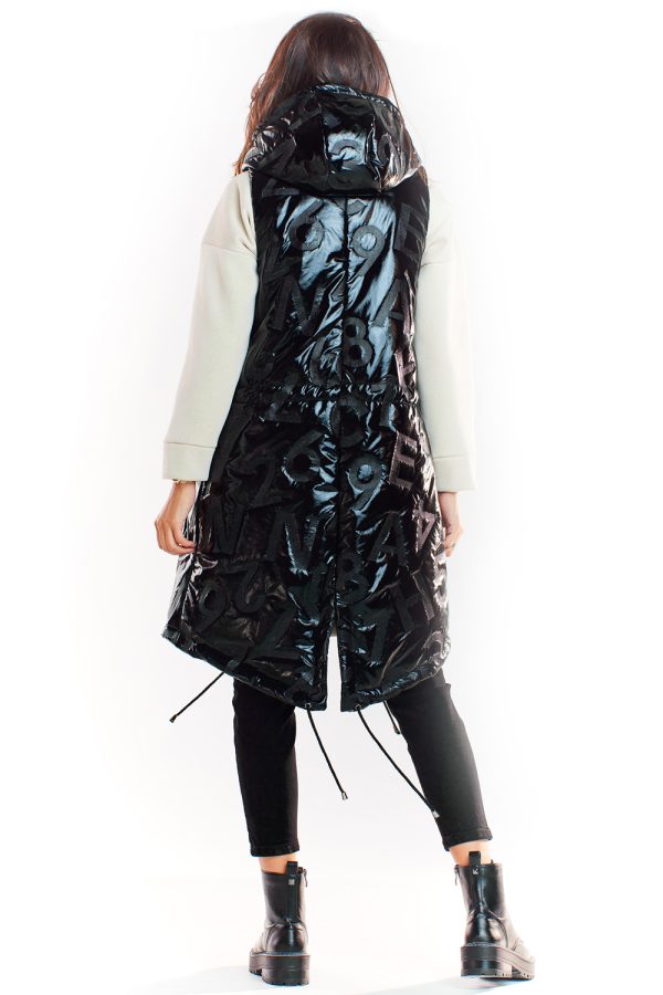 Black Gilet in Women`s Coats, Jackets with