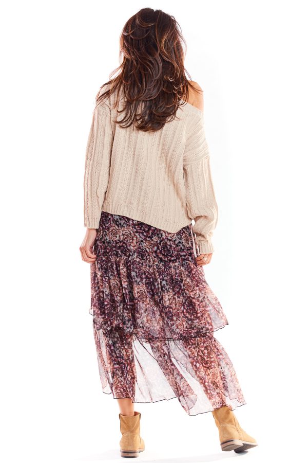 Multicolor Skirt in Skirts with