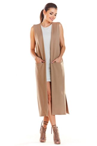 beige Gilet model 140025 Infinite You