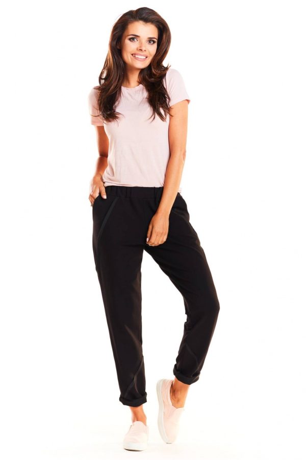 black Tracksuit trousers model 140026 Infinite You