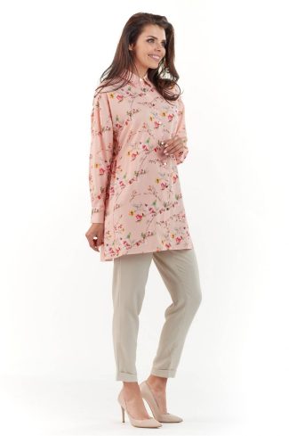 866801 pink Long sleeve shirt model 140058 Infinite You
