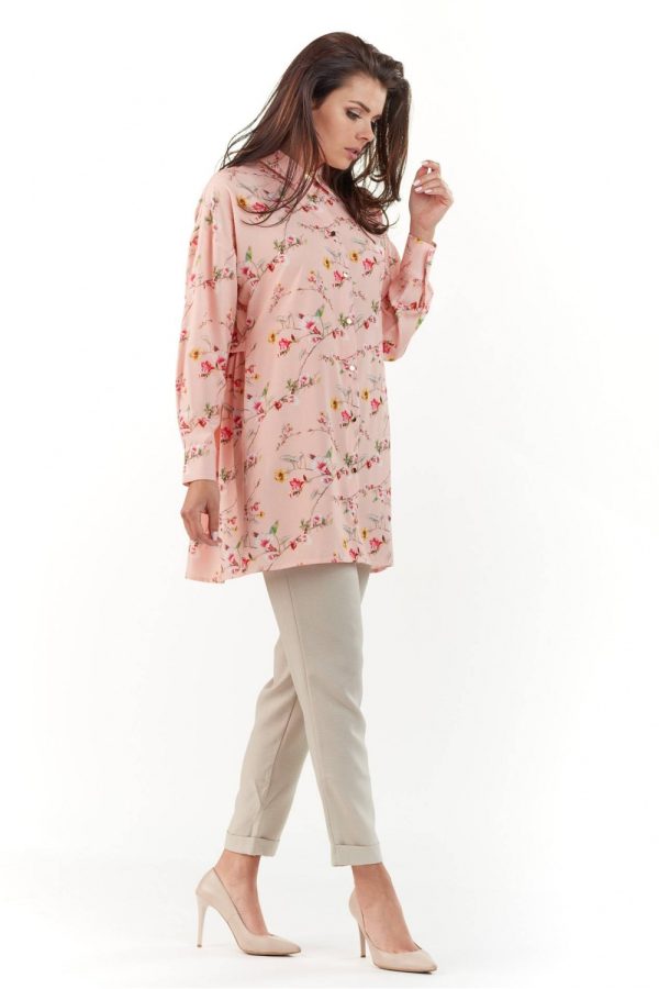 pink Long sleeve shirt model 140058 Infinite You