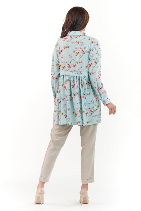 blue Long sleeve shirt model 140059 Infinite You