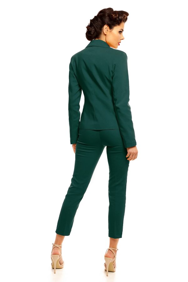 Green Jacket in Jackets, Vests For Women with Cotton, Spandex and Nylon