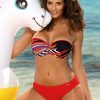 Red Swimsuit Two Piece in Two-Piece Swimsuits, Tops, Swimsuit Bottoms with Spandex and Polyamide