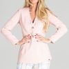 Pink Jacket in Jackets, Vests For Women with Polyester