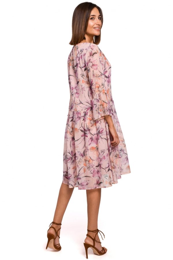 Pink Daydress in Day Dresses with Polyester