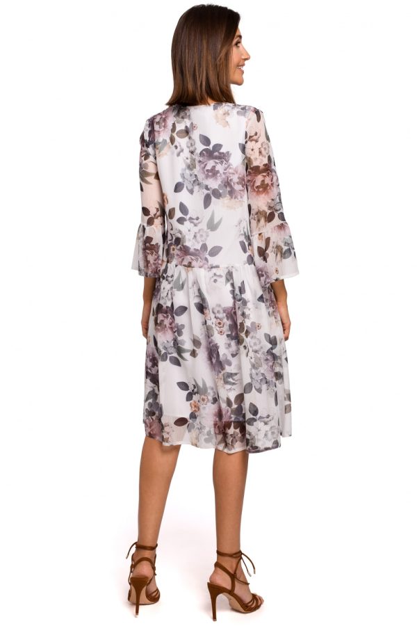 White Daydress in Day Dresses with Polyester