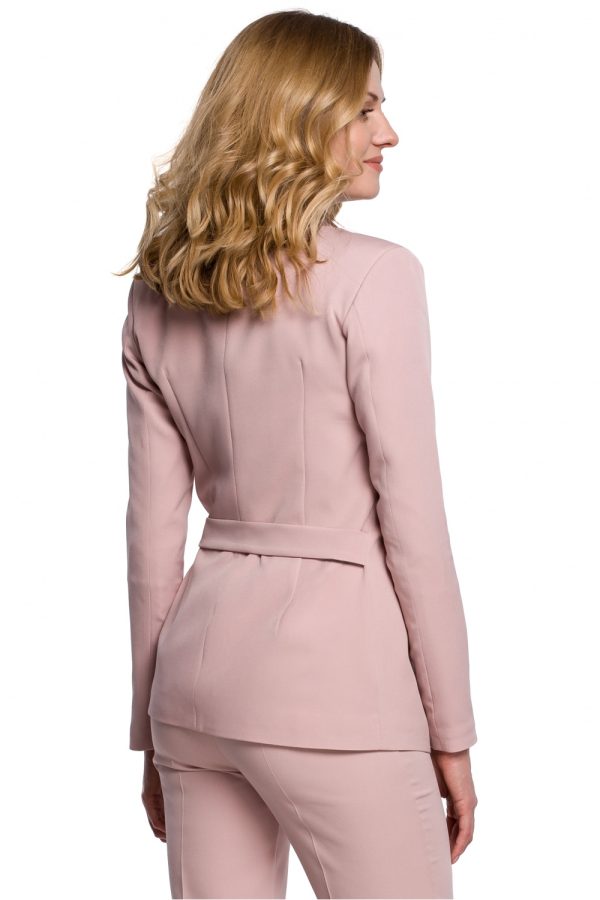 Pink Jacket in Jackets, Vests For Women with Spandex and Polyester