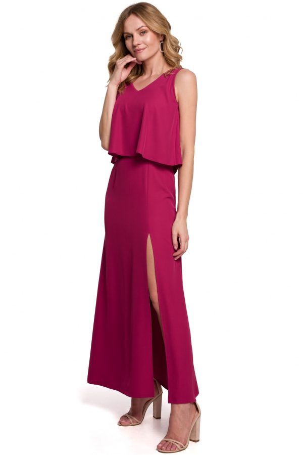 Violet Cocktail Dress in Formal Dresses, Cocktail Dresses with Spandex and Polyester