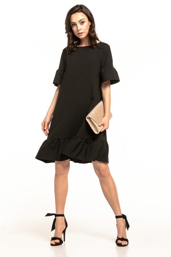 Black Daydress 2 in Spandex and Polyester