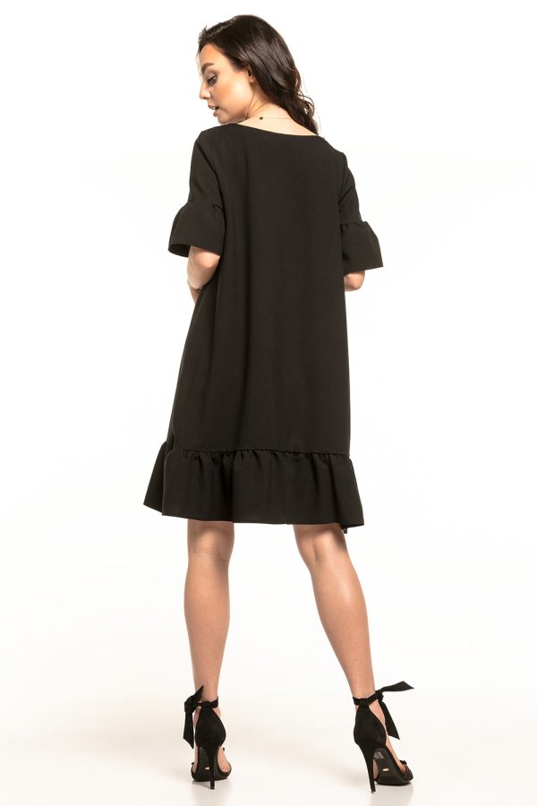 Black Daydress 2 in Spandex and Polyester