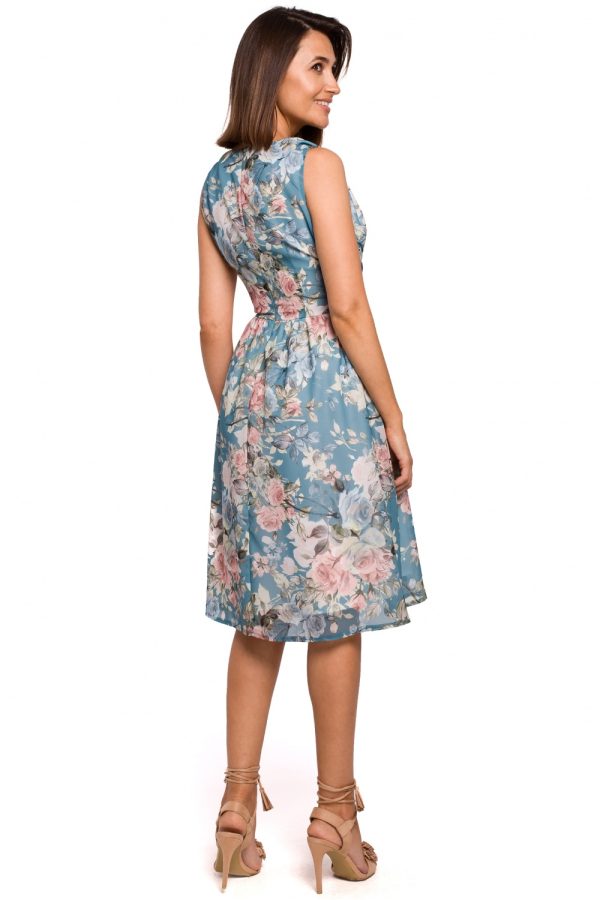 Blue Daydress in Day Dresses with Polyester