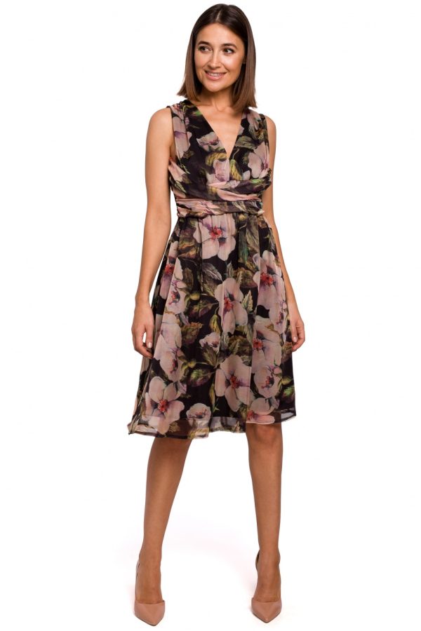 Black Daydress in Day Dresses with Polyester