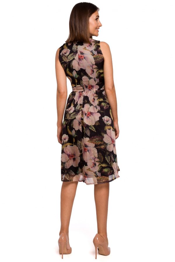 Black Daydress in Day Dresses with Polyester