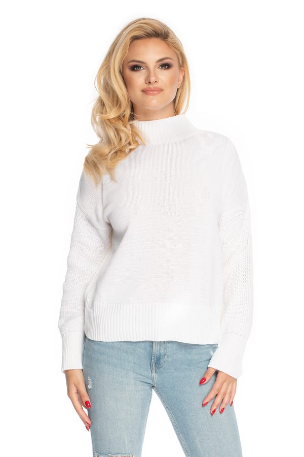 Beige Jumper in Sweaters, Pullovers, Jumpers, Turtlenecks, Boleros, Shrugs with Acrylic and Cotton