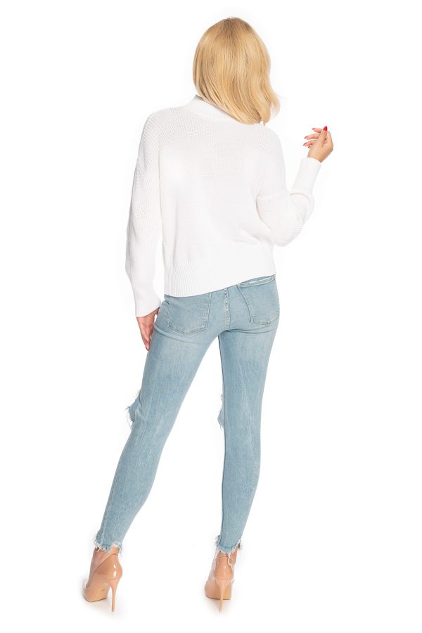 Beige Jumper in Sweaters, Pullovers, Jumpers, Turtlenecks, Boleros, Shrugs with Acrylic and Cotton