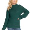 885687 Green Jumper in Sweaters, Pullovers, Jumpers, Turtlenecks, Boleros, Shrugs with Acrylic