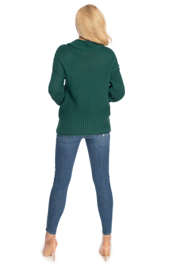 Green Jumper in Sweaters, Pullovers, Jumpers, Turtlenecks, Boleros, Shrugs with Acrylic