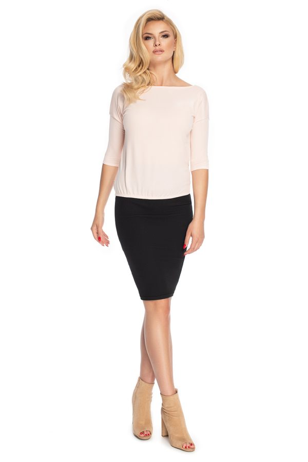 pink Blouse model 146921 PeeKaBoo