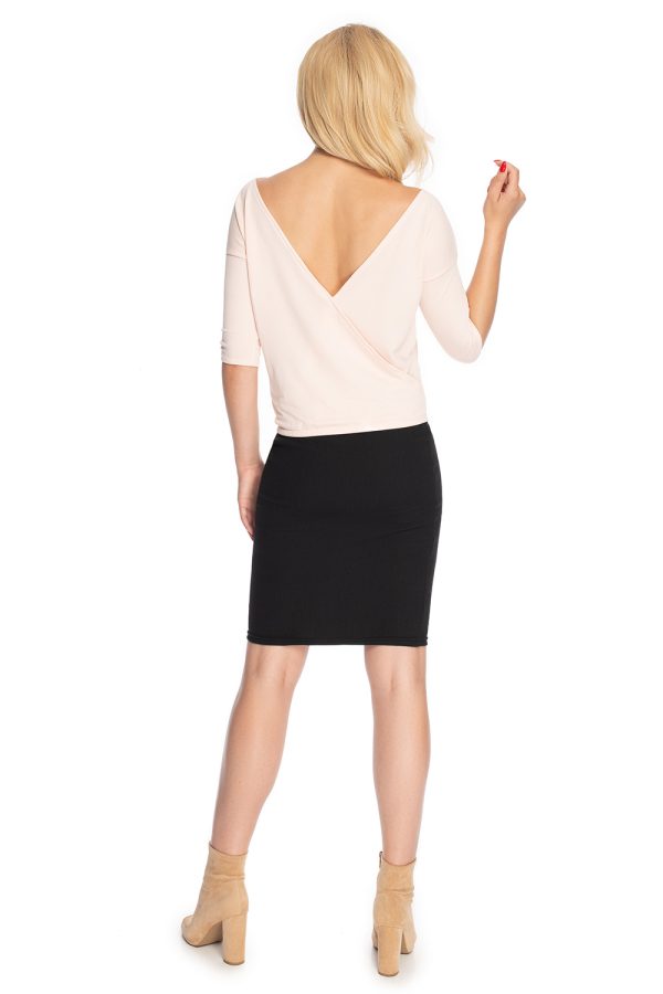 pink Blouse model 146921 PeeKaBoo