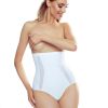 White Panties in Seamless, Shaping, Slimming Panties, Thongs with Spandex and Polyamide
