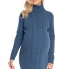 Blue Pregnancy Dress in Maternity Dresses with Acrylic
