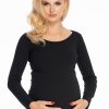 Black Maternity Blouse in Maternity Blouses with Polyester
