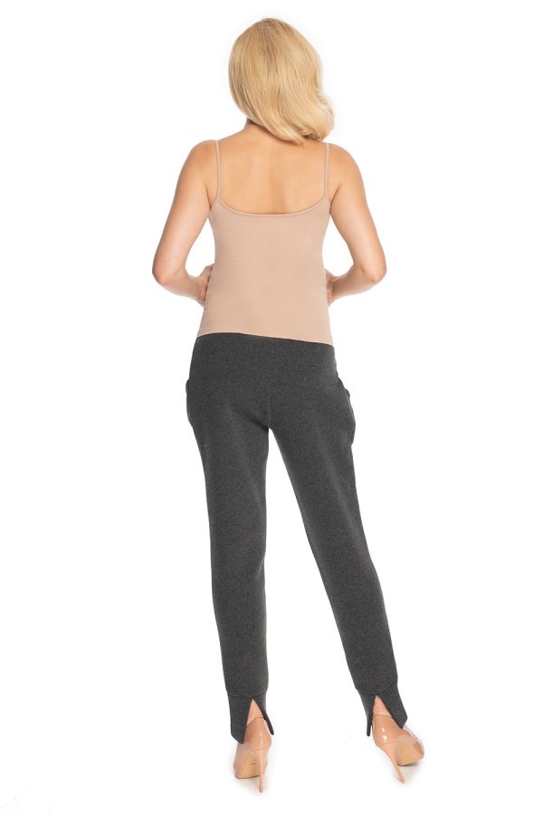Grey Maternity Pants in Maternity Trousers with Cotton and Spandex