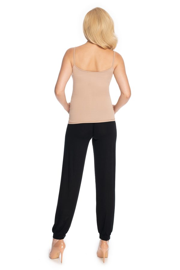Black Maternity Pants in Maternity Trousers with Spandex and Viscose