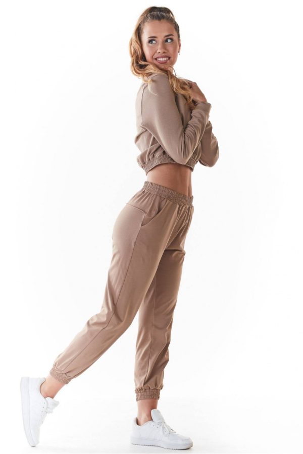 beige Tracksuit trousers model 147604 Infinite You