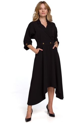 black Daydress model 147642 Makover