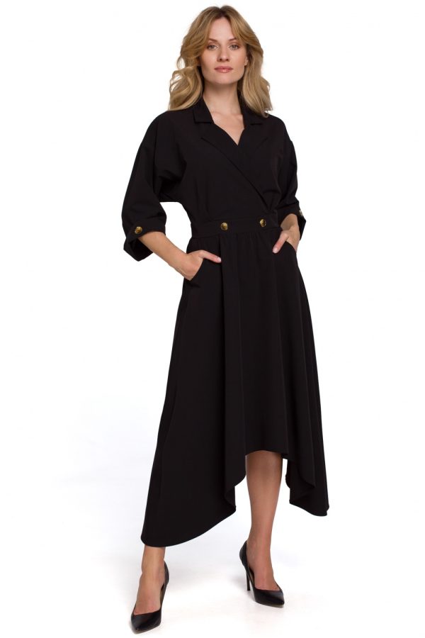 black Daydress model 147642 Makover