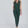 888372 Green Suit in Playsuits For Women with Polyester and Viscose