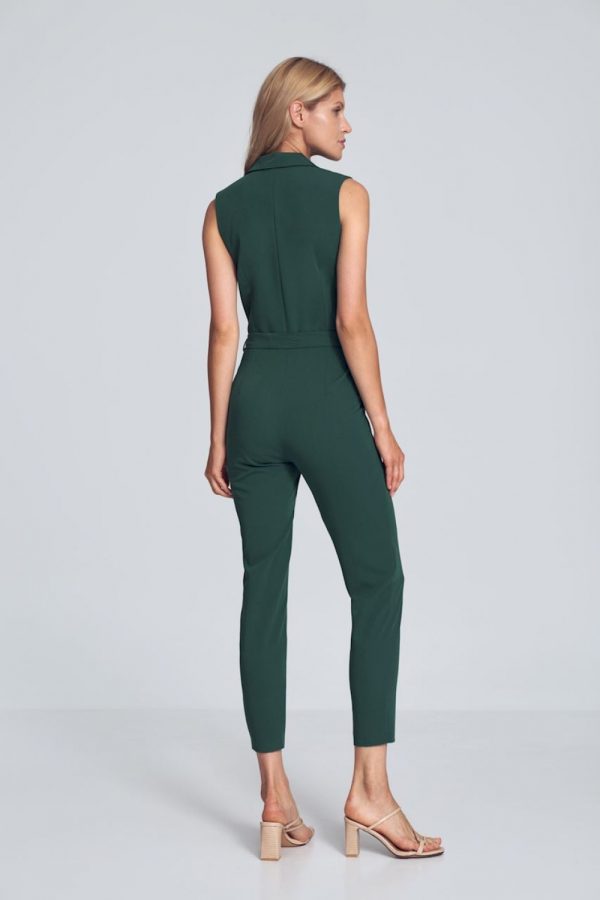 Green Suit in Playsuits For Women with Polyester and Viscose