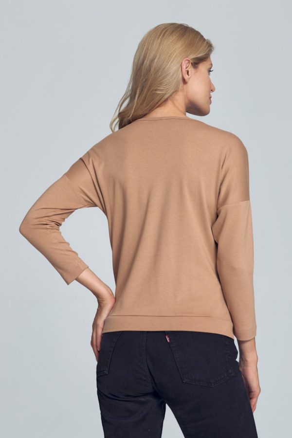 beige Blouse model 147909 Figl