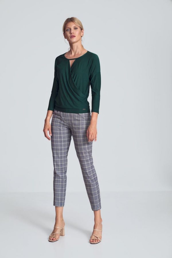 green Blouse model 147911 Figl