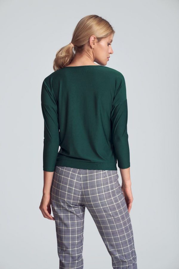 green Blouse model 147911 Figl
