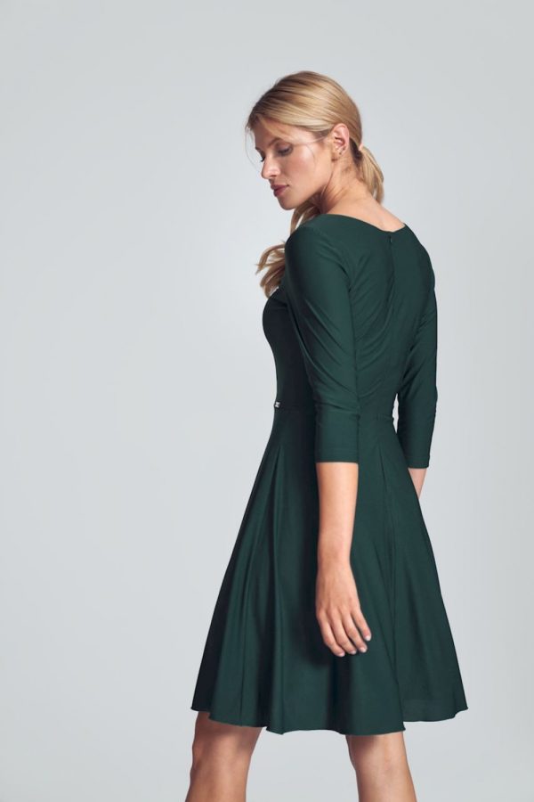 Green Cocktail Dress in Formal Dresses, Cocktail Dresses with Spandex, Polyester and Viscose