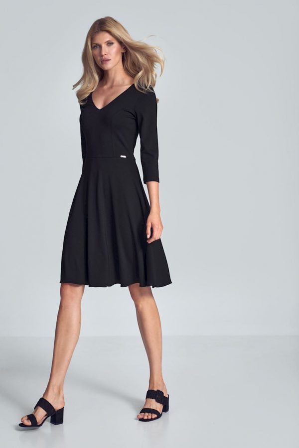 Black Cocktail Dress in Formal Dresses, Cocktail Dresses with Spandex, Polyester and Viscose