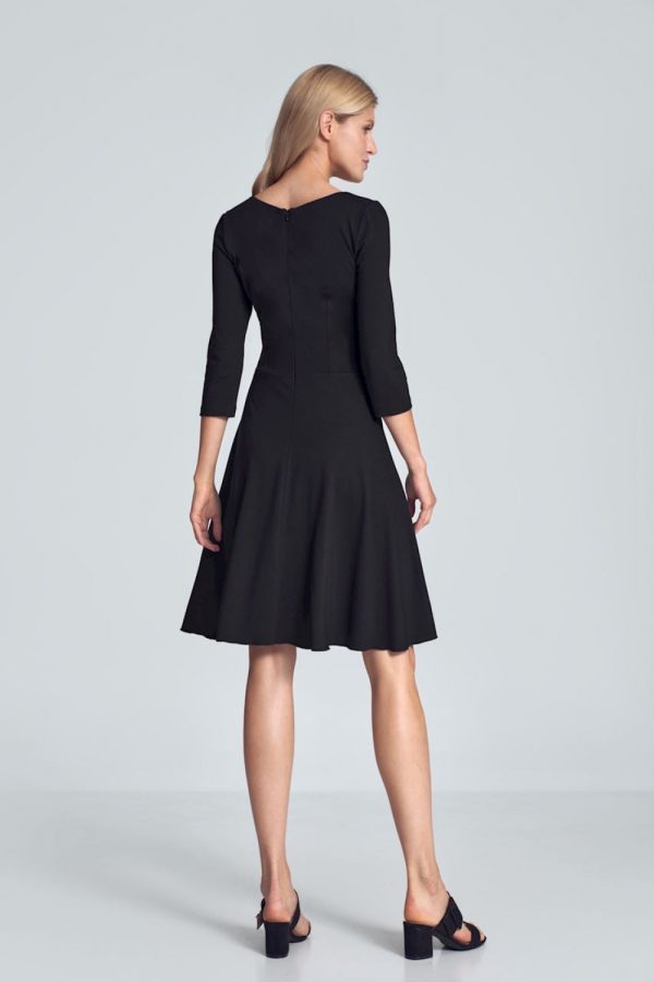 Black Cocktail Dress in Formal Dresses, Cocktail Dresses with Spandex, Polyester and Viscose