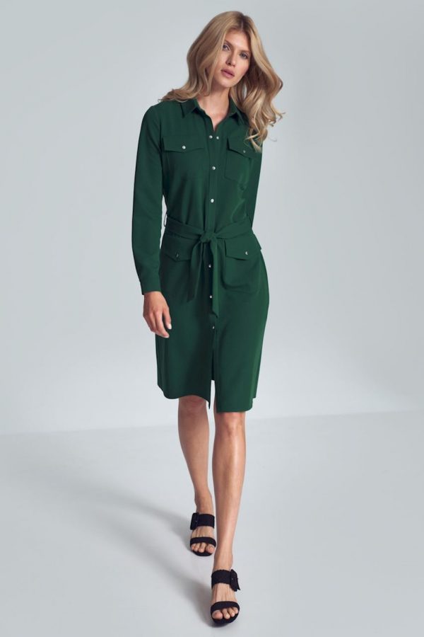 green Daydress model 147926 Figl