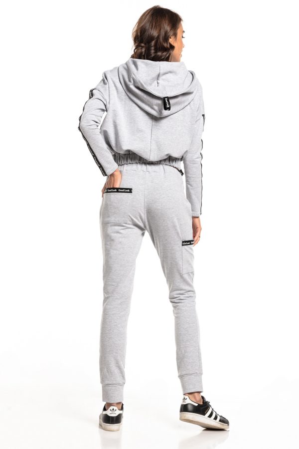 Grey Sweatshirt 9 in Cotton and Polyester